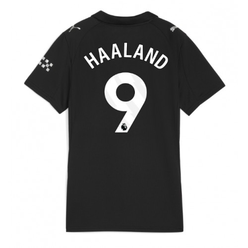 Manchester City Erling Haaland #9 Replika Bortatröja Dam 2025-26 Kortärmad